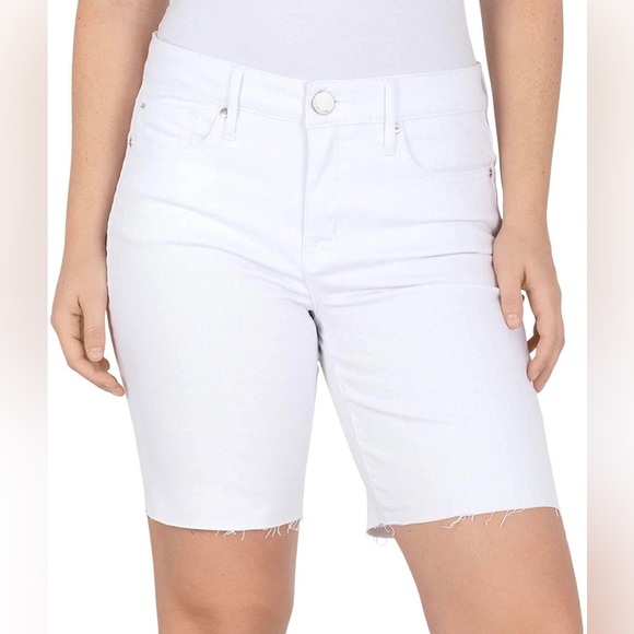 Seven7 Pants - Seven7 Shorts Woman White Bermuda 12